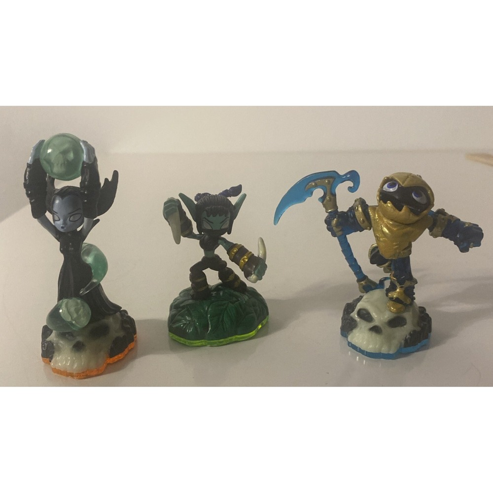 Skylanders Lot: Swap Force: LEGENDARY GRIM CREEPER Stealth Elf Giants Hex